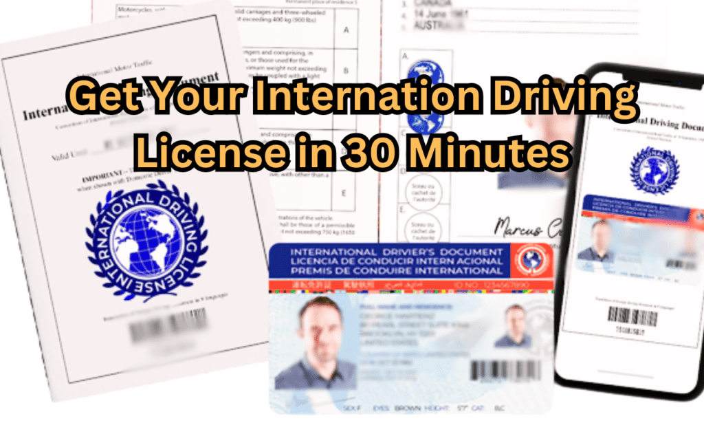 Apply for an International Driver's License in 8 Minutes - 24/7